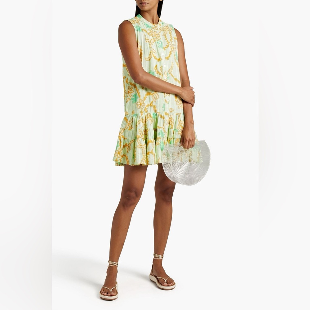 Joie Alaga Tiered Floral Dress